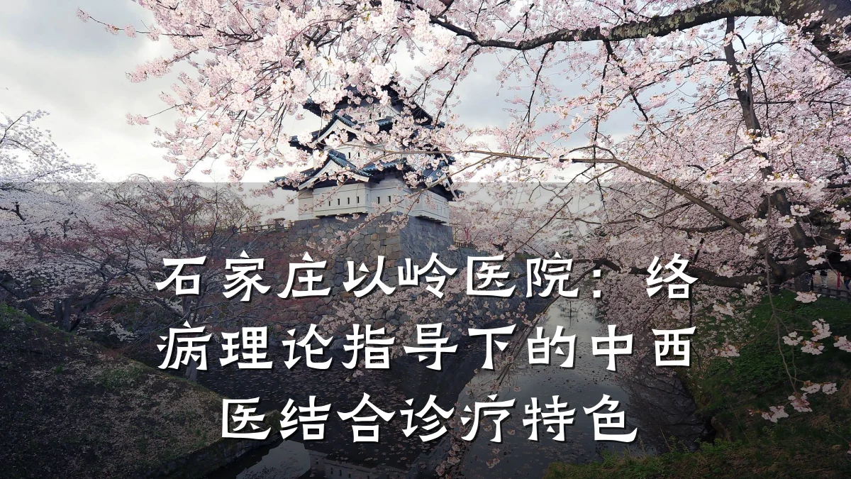 石家庄以岭医院：络病理论指导下的中西医结合诊疗特色