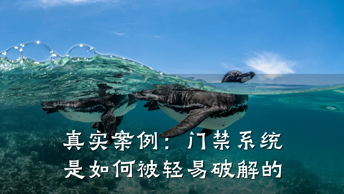 真实案例：门禁系统是如何被轻易破解的