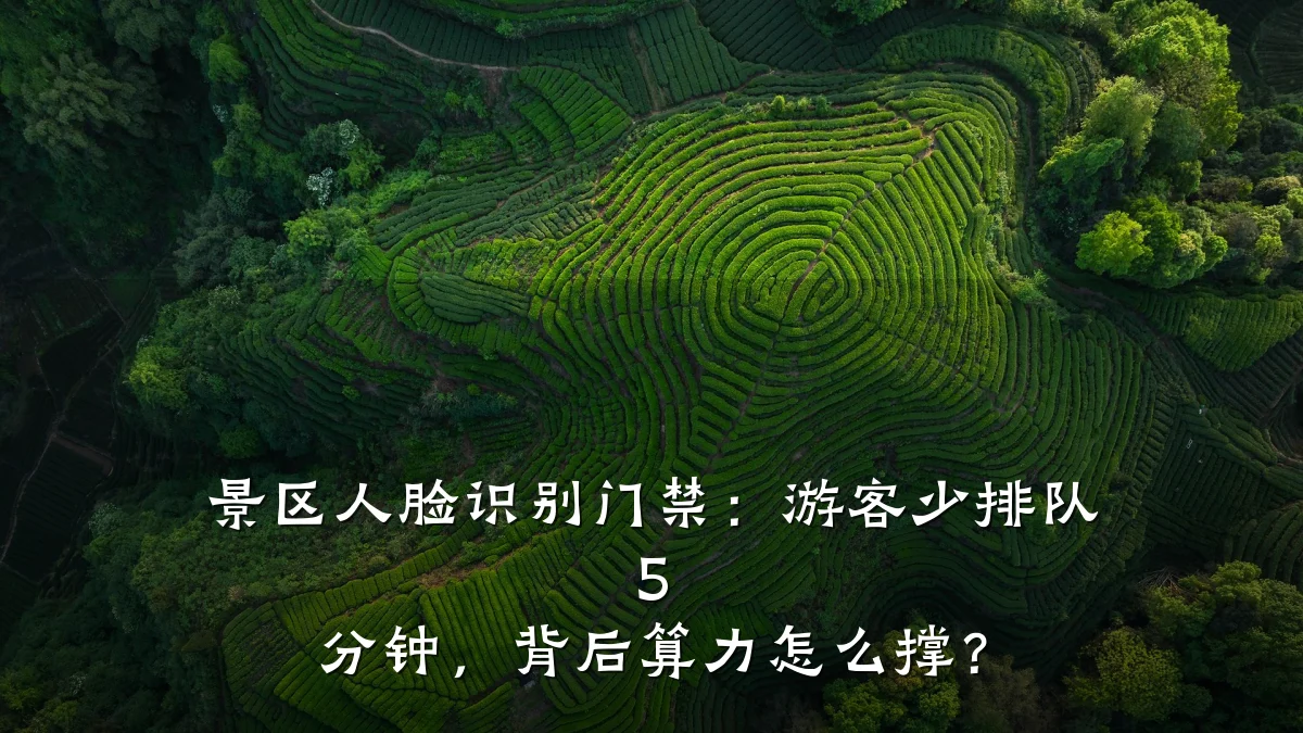 景区人脸识别门禁：游客少排队 5 分钟，背后算力怎么撑？