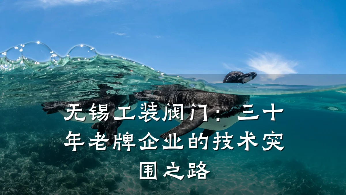 无锡工装阀门：三十年老牌企业的技术突围之路