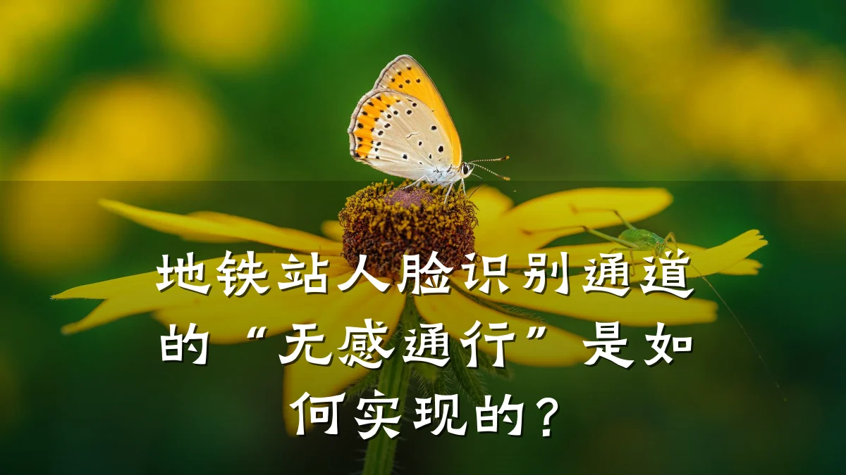 地铁站人脸识别通道的“无感通行”是如何实现的？