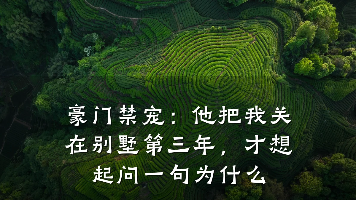 豪门禁宠：他把我关在别墅第三年，才想起问一句为什么