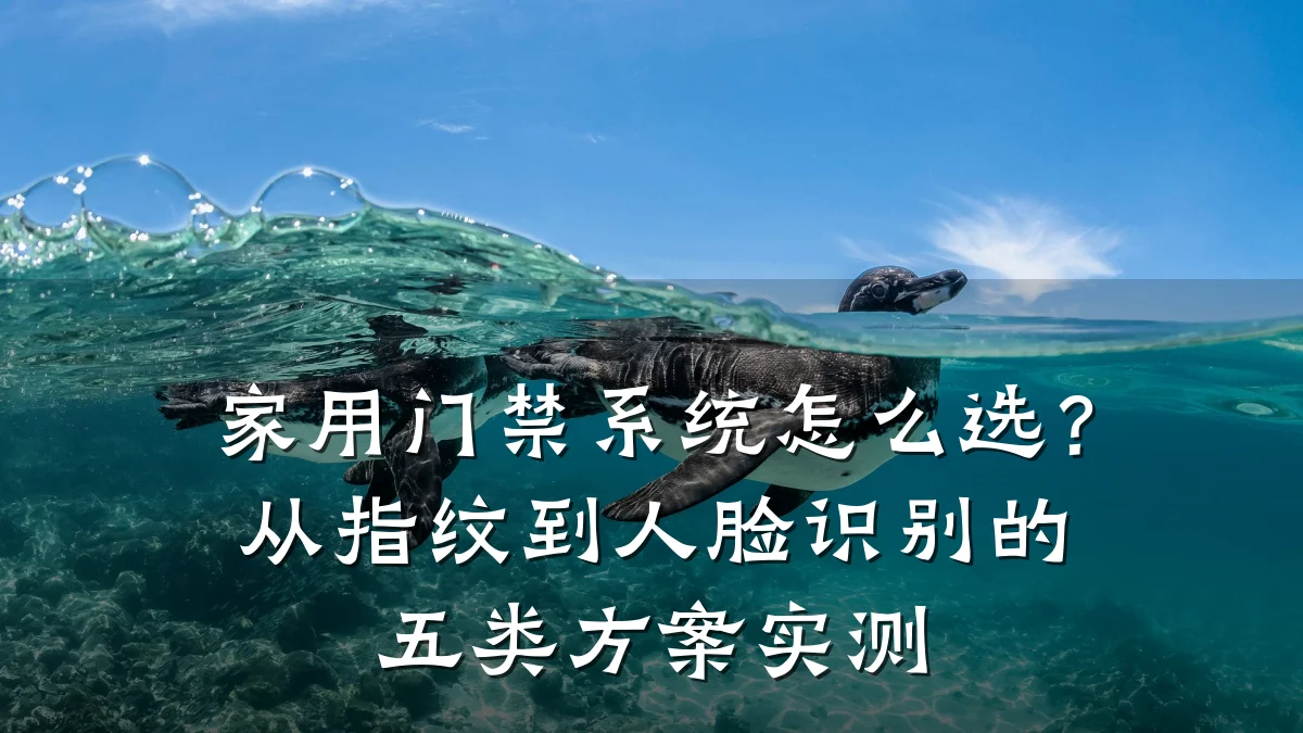 家用门禁系统怎么选?从指纹到人脸识别的五类方案实测