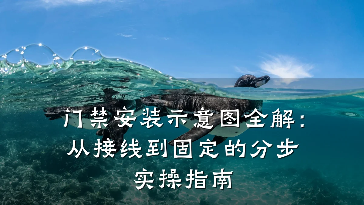 门禁安装示意图全解:从接线到固定的分步实操指南