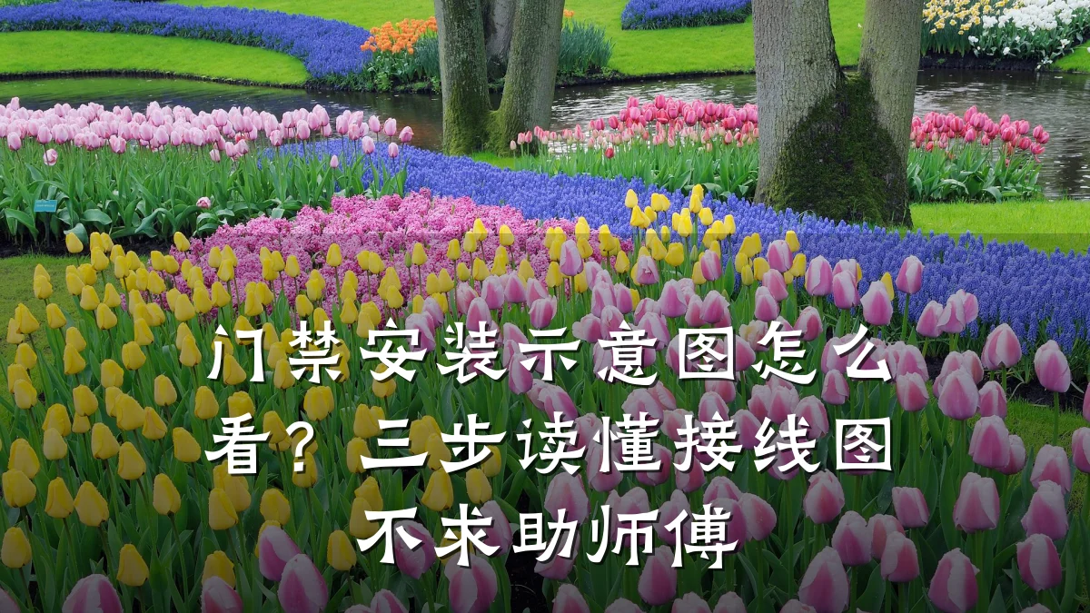 门禁安装示意图怎么看？三步读懂接线图不求助师傅