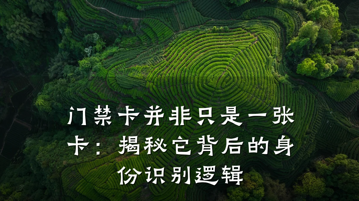 门禁卡并非只是一张卡：揭秘它背后的身份识别逻辑