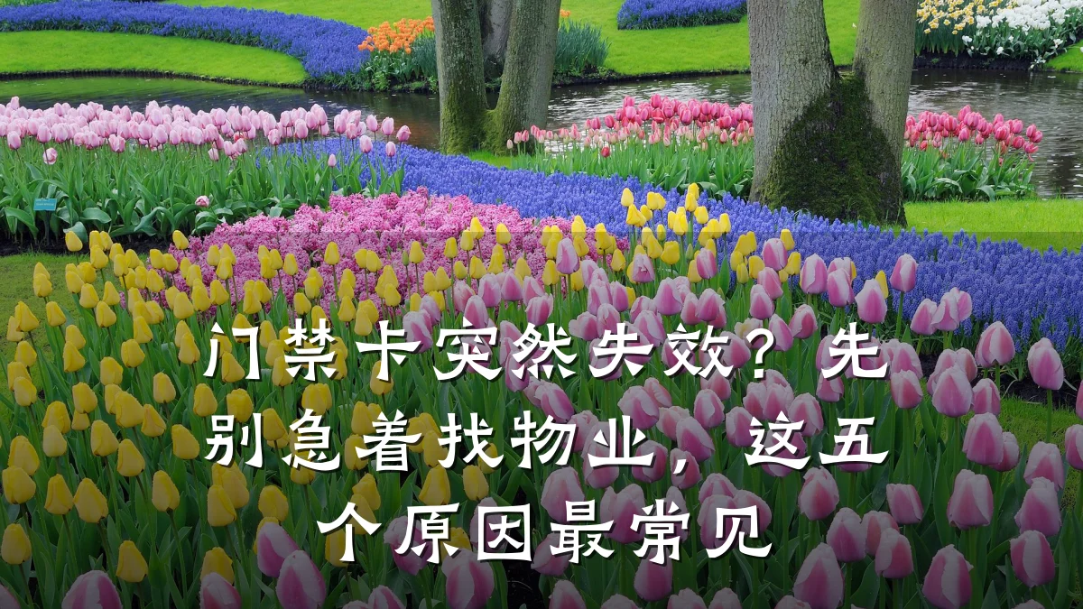 门禁卡突然失效？先别急着找物业，这五个原因最常见