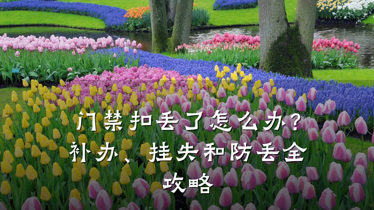 门禁扣丢了怎么办？补办、挂失和防丢全攻略