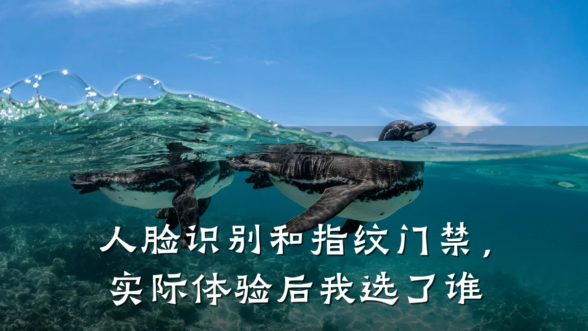 人脸识别和指纹门禁，实际体验后我选了谁