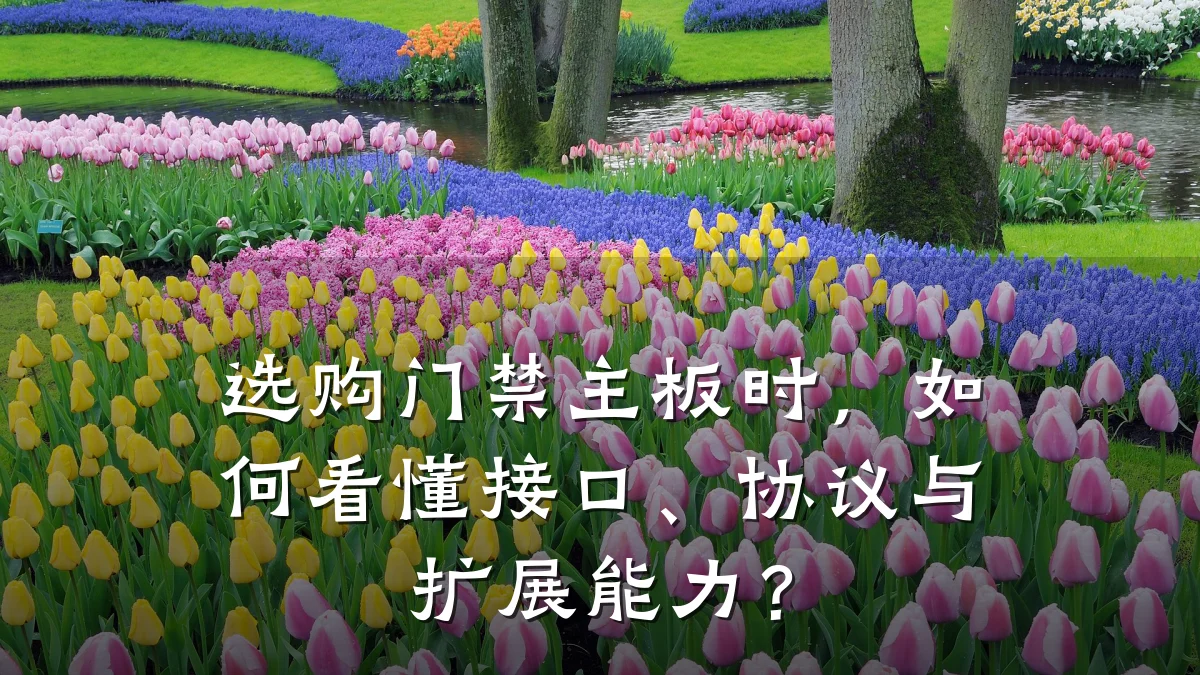 选购门禁主板时，如何看懂接口、协议与扩展能力？