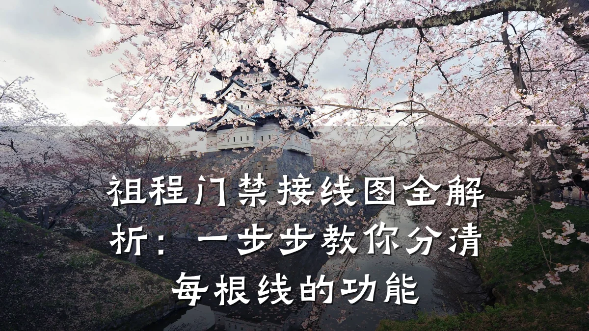祖程门禁接线图全解析：一步步教你分清每根线的功能